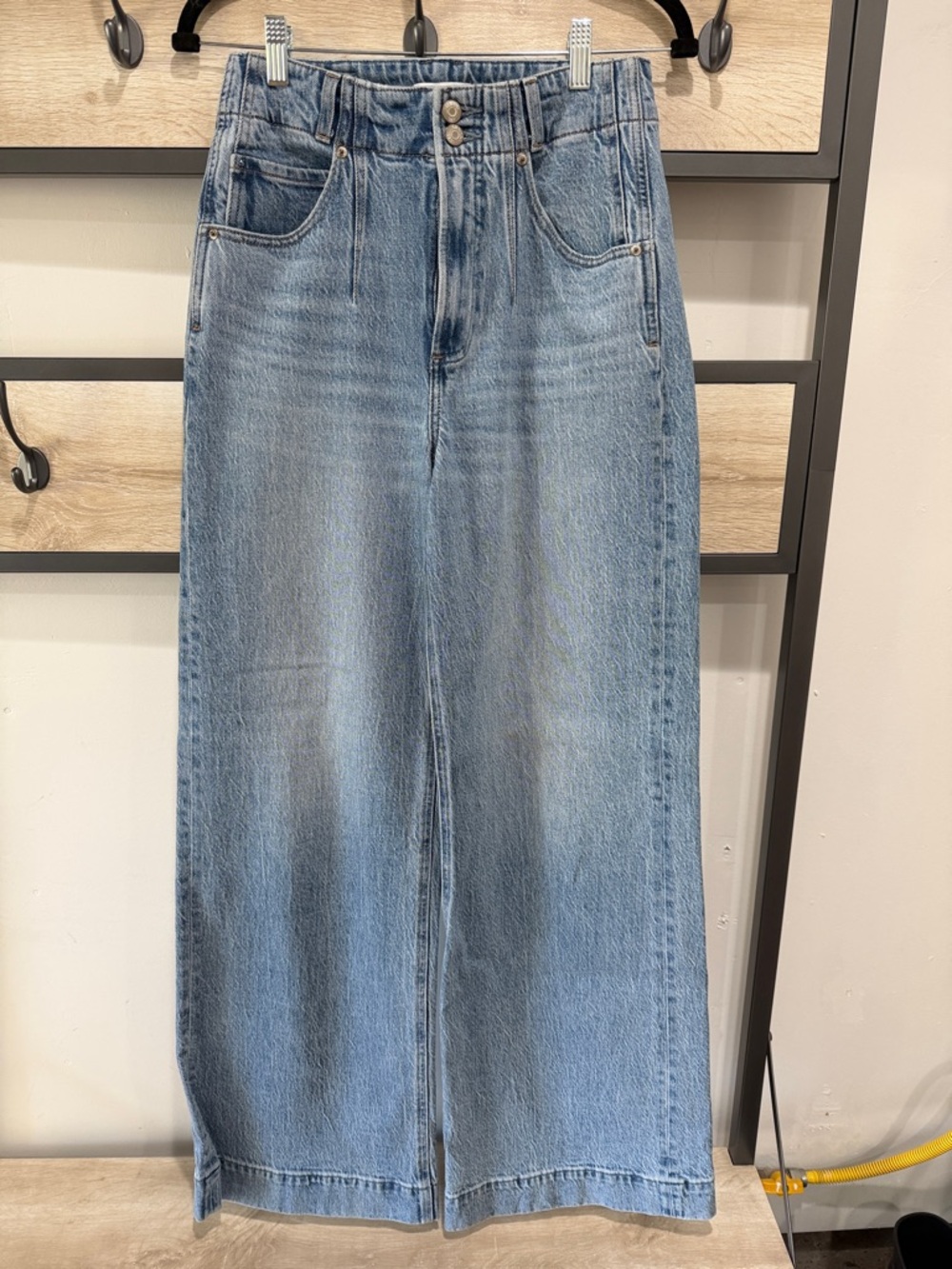 Pistola wide leg high waisted jeans